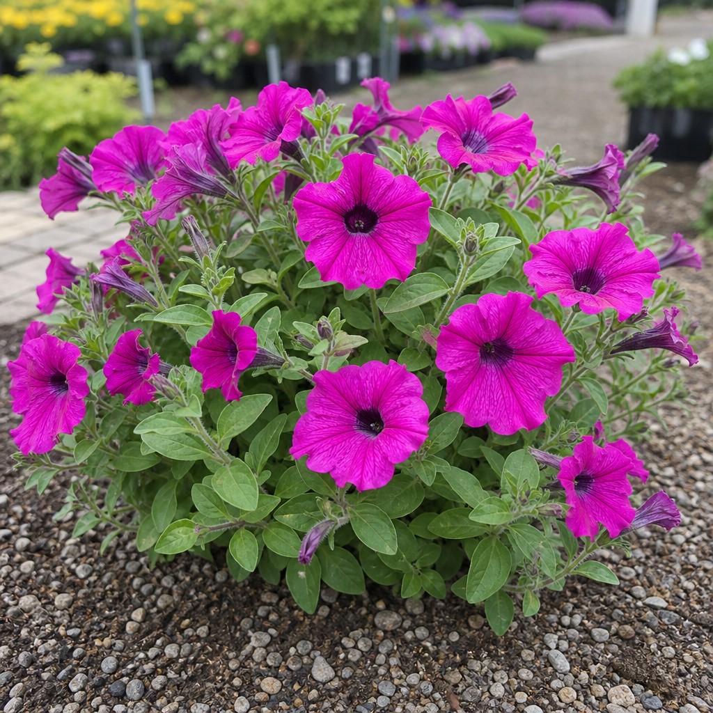 Petunia (Petunia x hybrida) identification photo