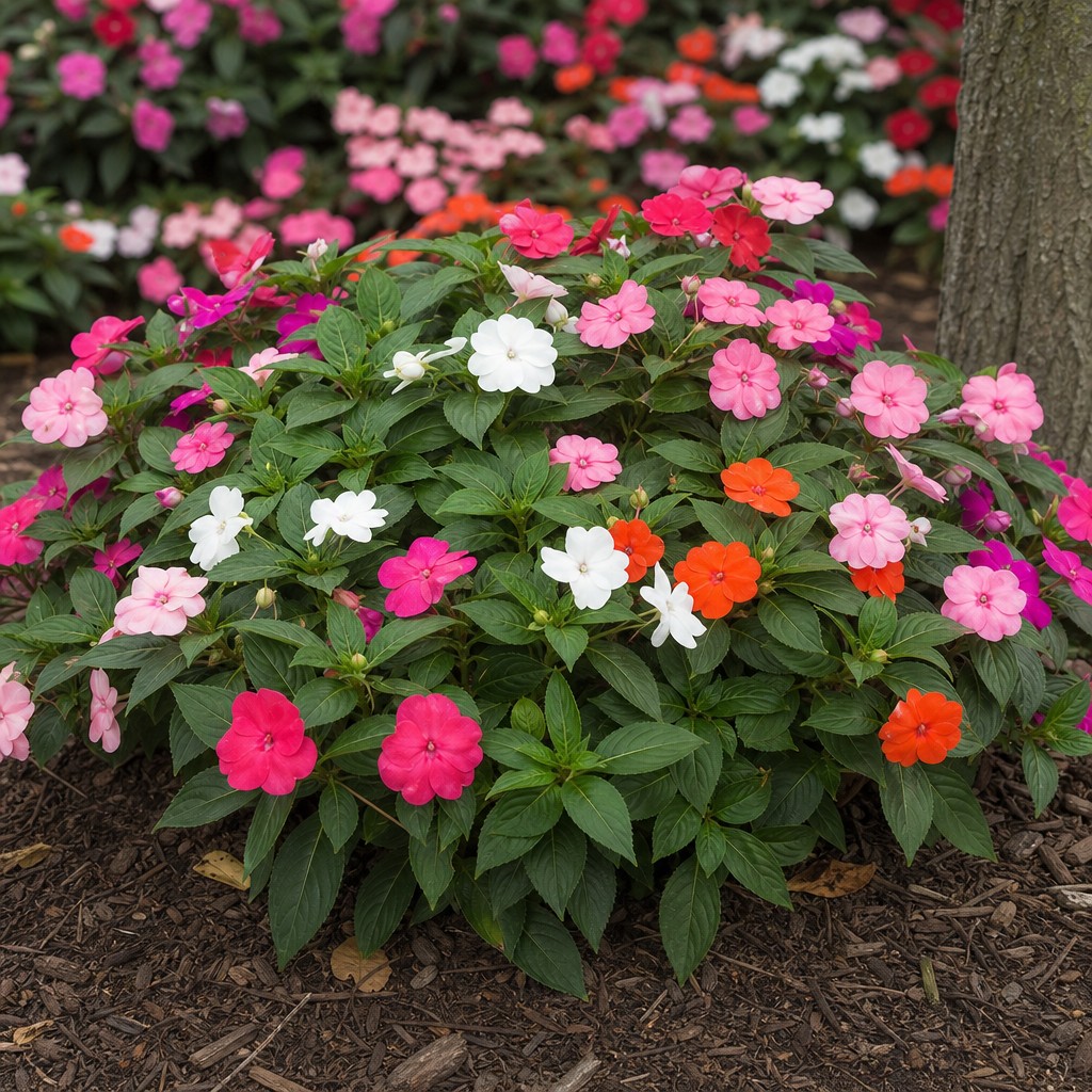 Impatiens (Impatiens walleriana) identification photo