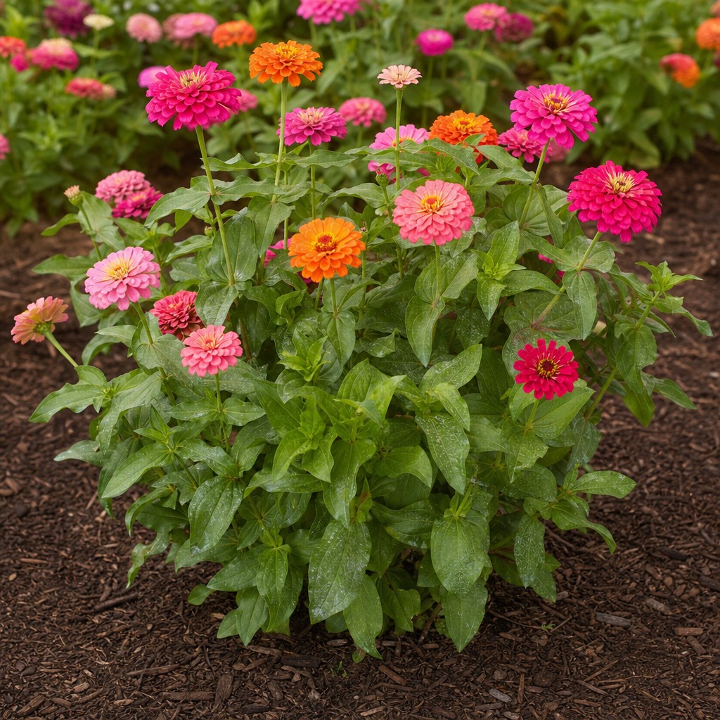Zinnia (Zinnia elegans) identification photo