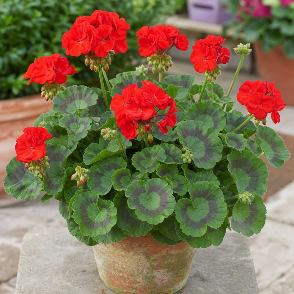 Geranium (Zonal) (Pelargonium x hortorum) identification photo