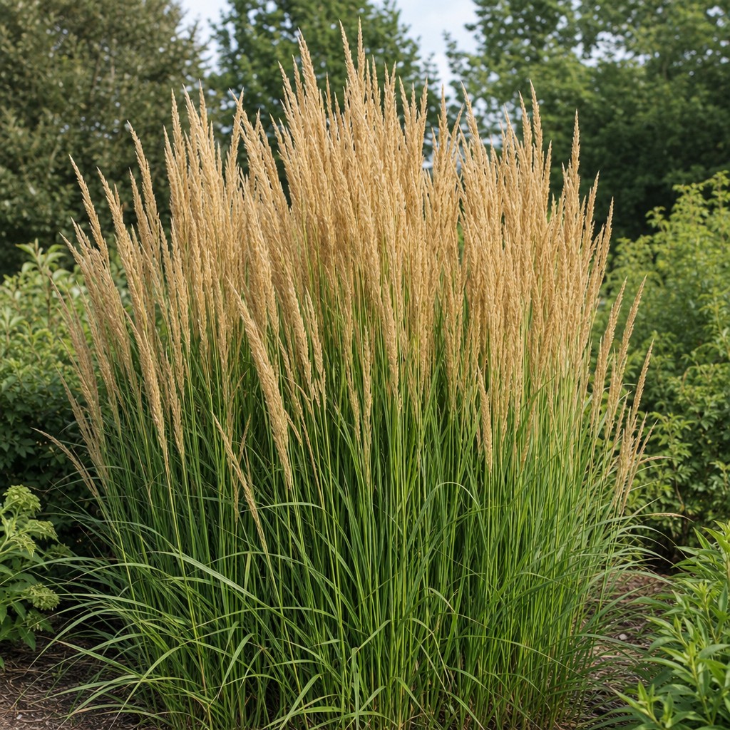 Feather Reed Grass (Calamagrostis x acutiflora) identification photo