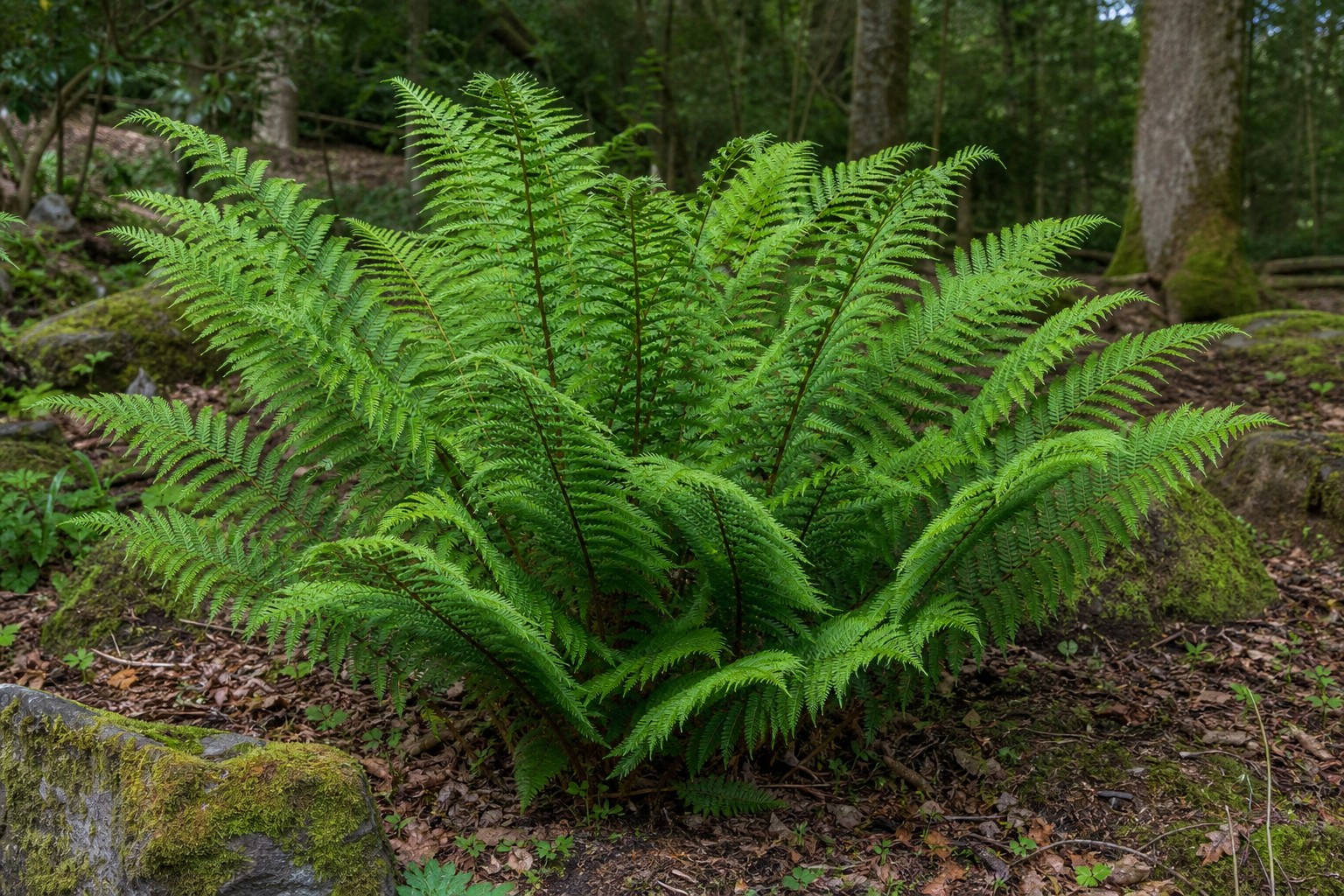 Male Fern (Dryopteris filix-mas) identification photo