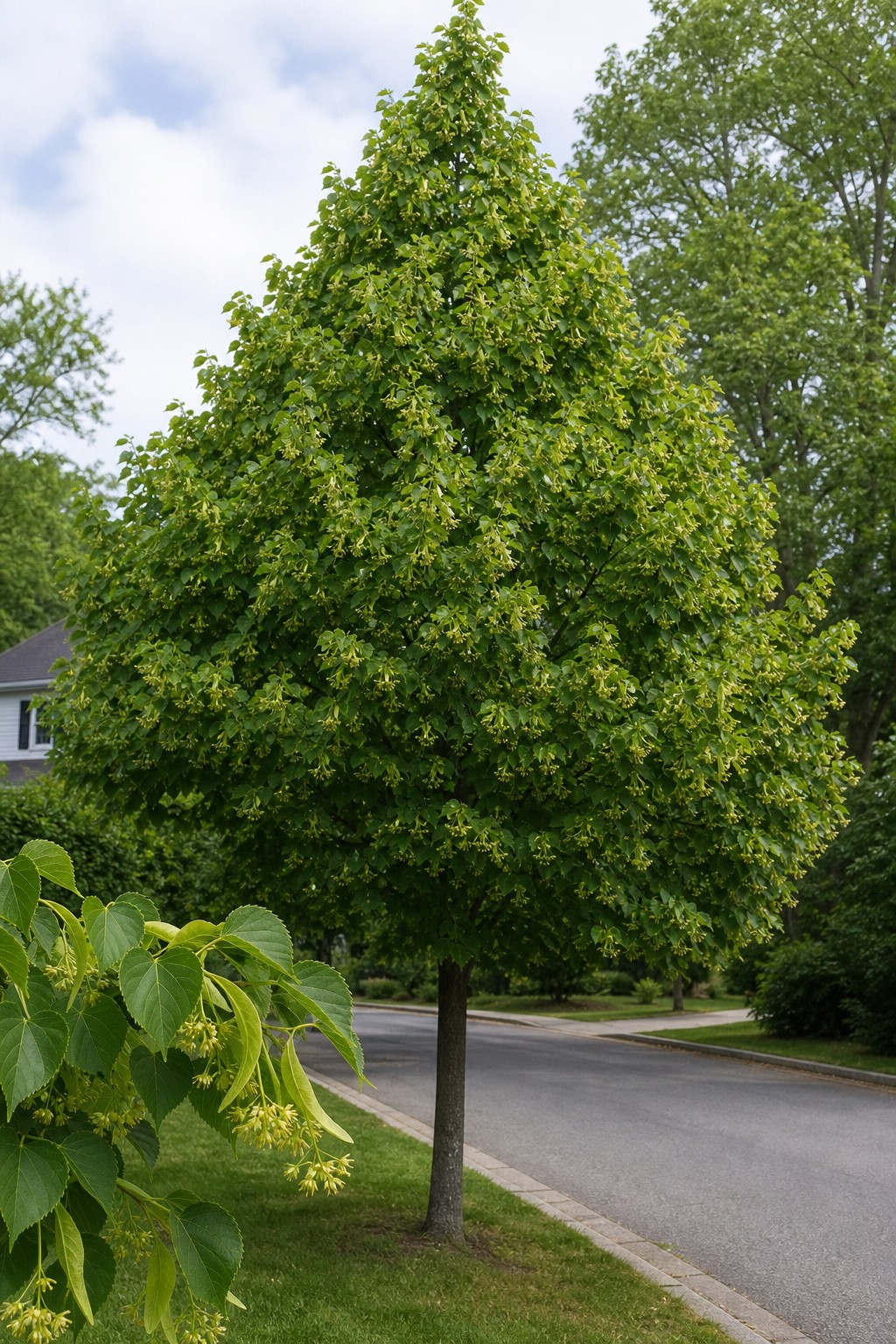 Littleleaf Linden (Tilia cordata) identification photo