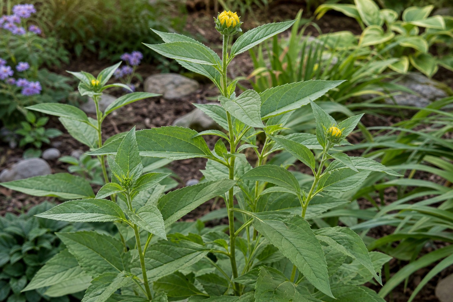 False Sunflower (Heliopsis helianthoides) identification photo