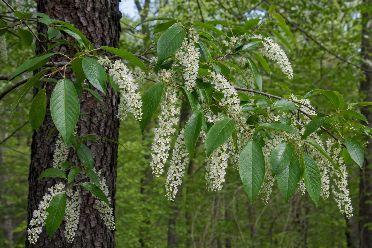 Black Cherry (Prunus serotina) identification photo