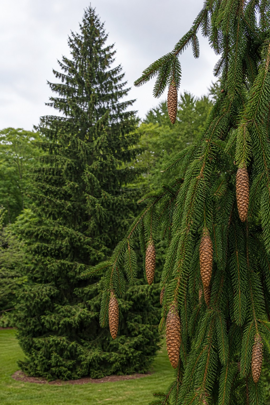 Norway Spruce (Picea abies) identification photo